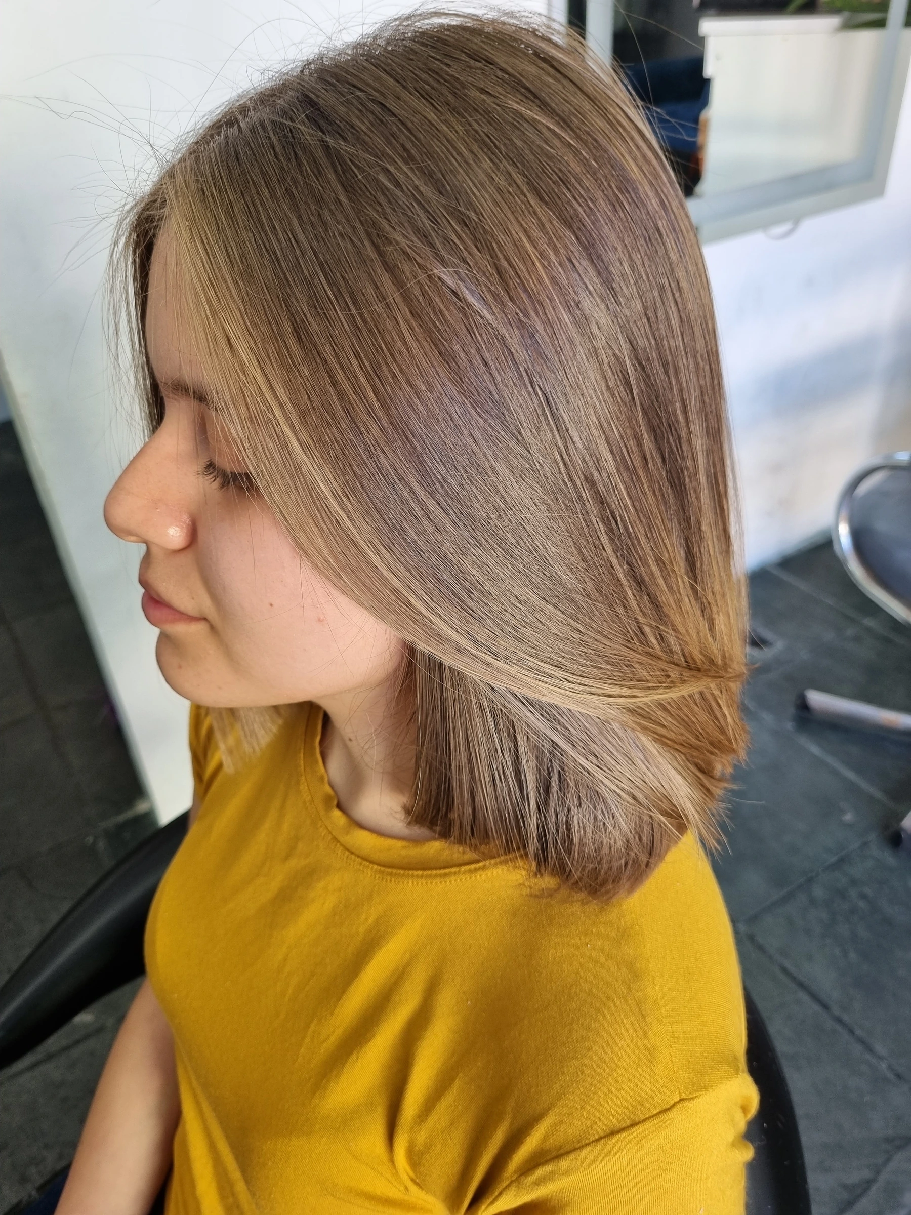 Corte e iluminado realizado por Gláucia