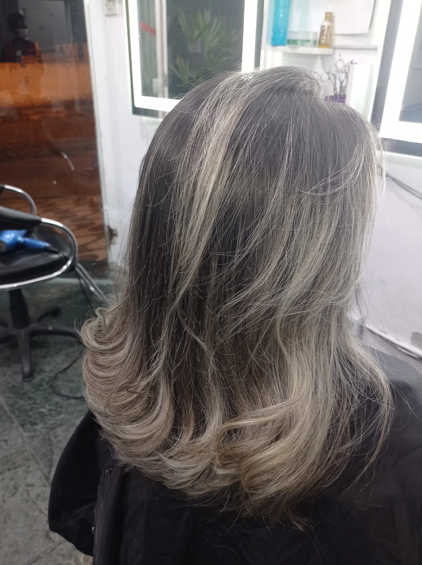 Resultado de cabelo realizado por Gláucia