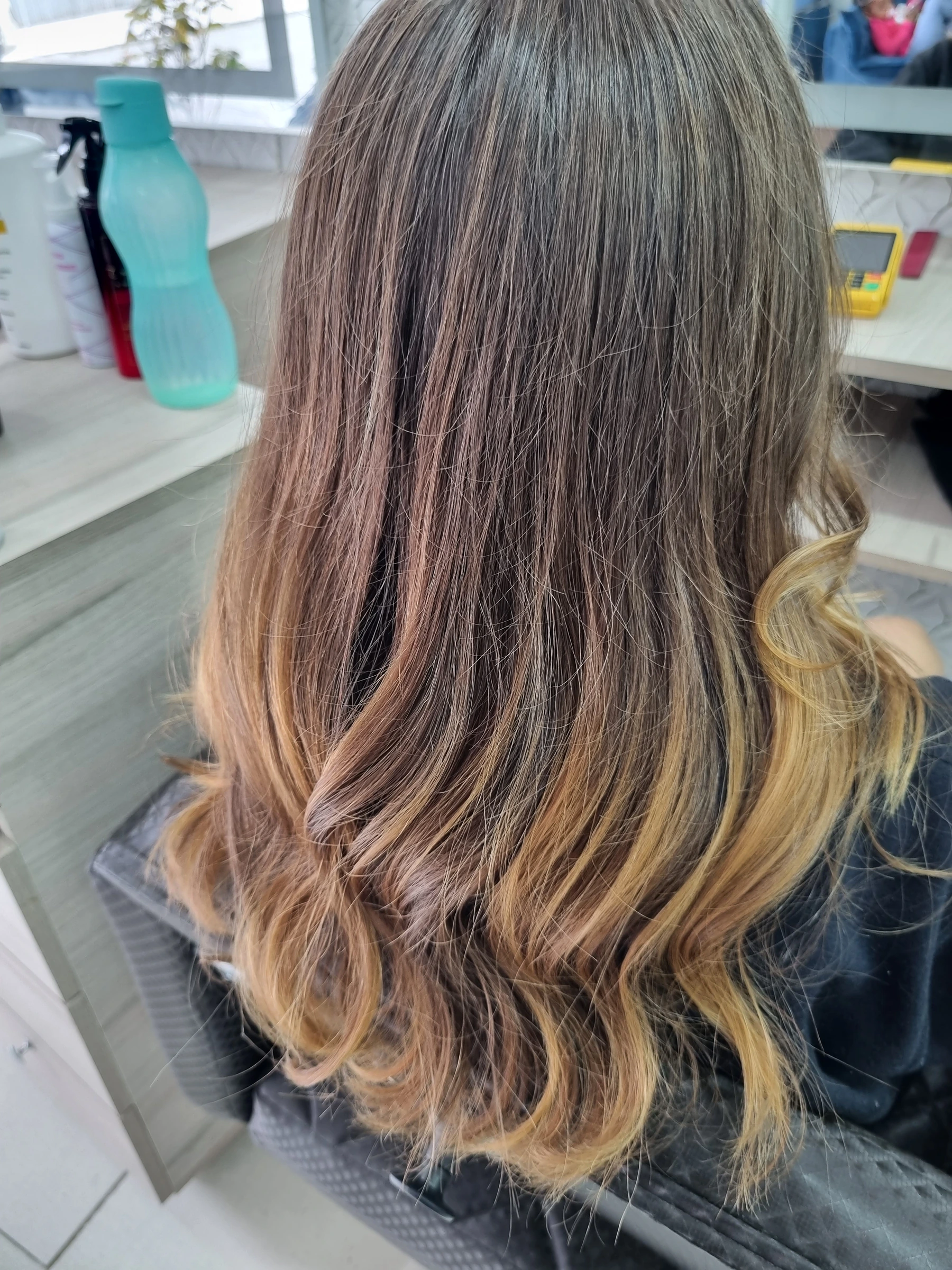 Morena iluminada realizada por Gláucia